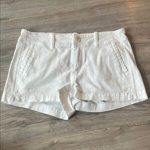 American Eagle White Shorts